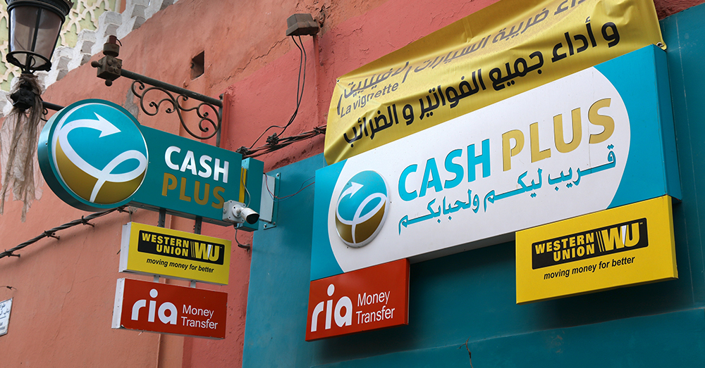 Geldtransferkantoor in Marrrakesh (Shutterstock)