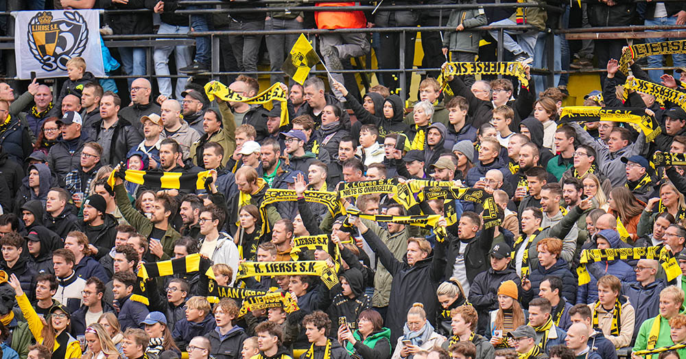 Karim Van Overmeire vergelijkt Vlaanderen met een supportersvak (Photonews)