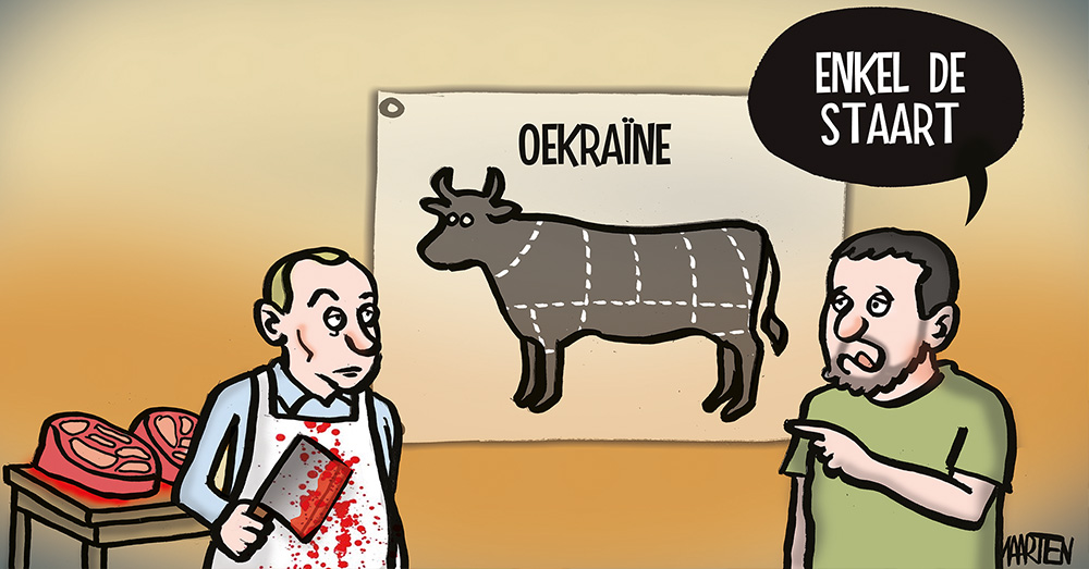 Zelensky toch bereid om grondgebied af te staan