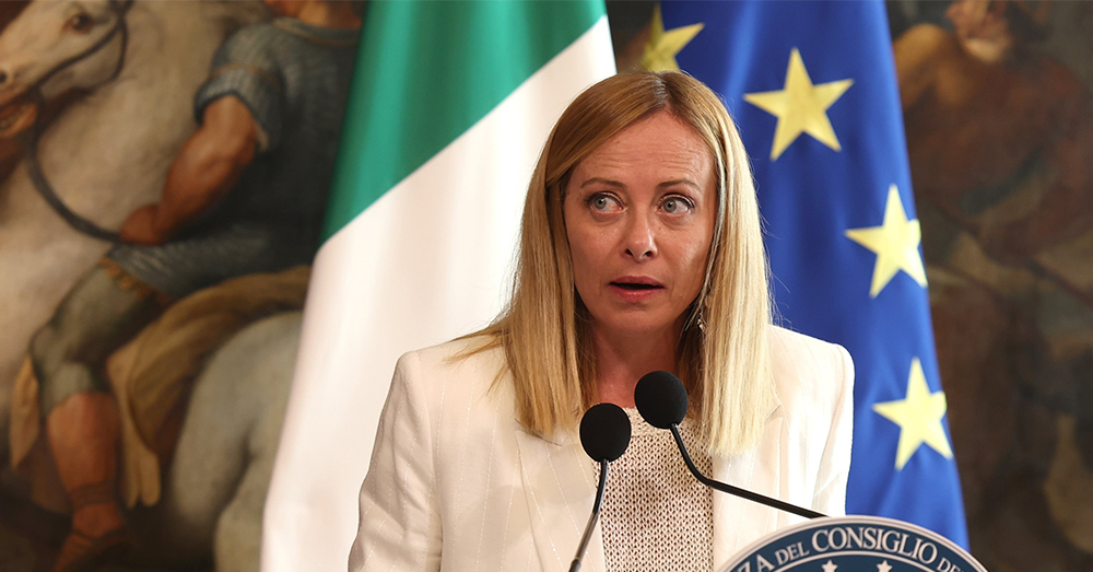 Volgens Meloni worden haar migratieplannen onderuitgehaald door de Europese rechters. Foto Photonews