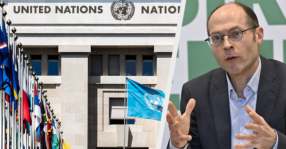 Als 'VN-rapporteur' bespeelt de Ecolo-politicus Olivier De Schutter de media (Belga en Shutterstock)