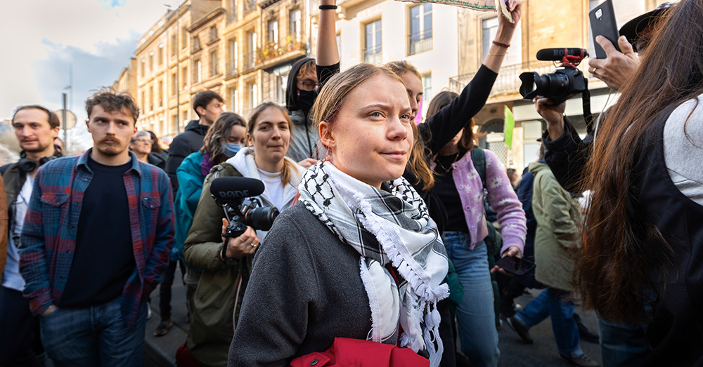Ruzie tussen LGBTQ-activisten en moslims op Greta's Gazavloot