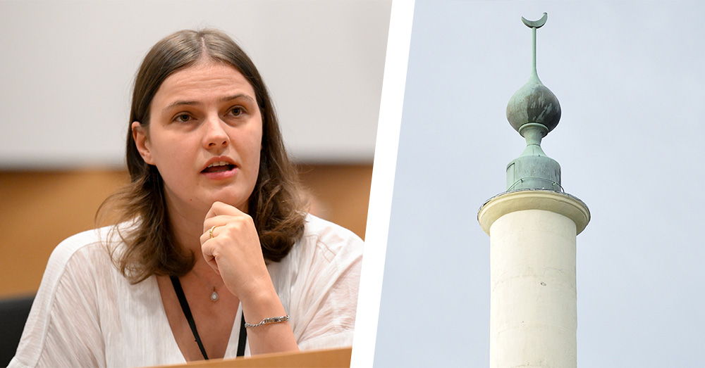 Renovatie minaret Grote Moskee in Brussel kost belastingbetaler bijna 100.000 euro