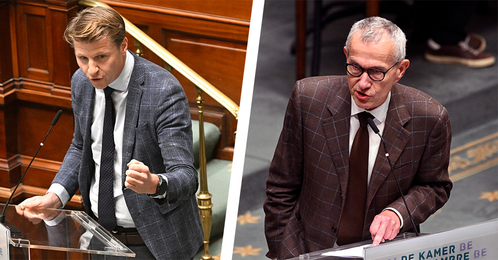 Ronse (N-VA) vol lof voor "verloste" Vandenbroucke: "U verdient steun van hele parlement"