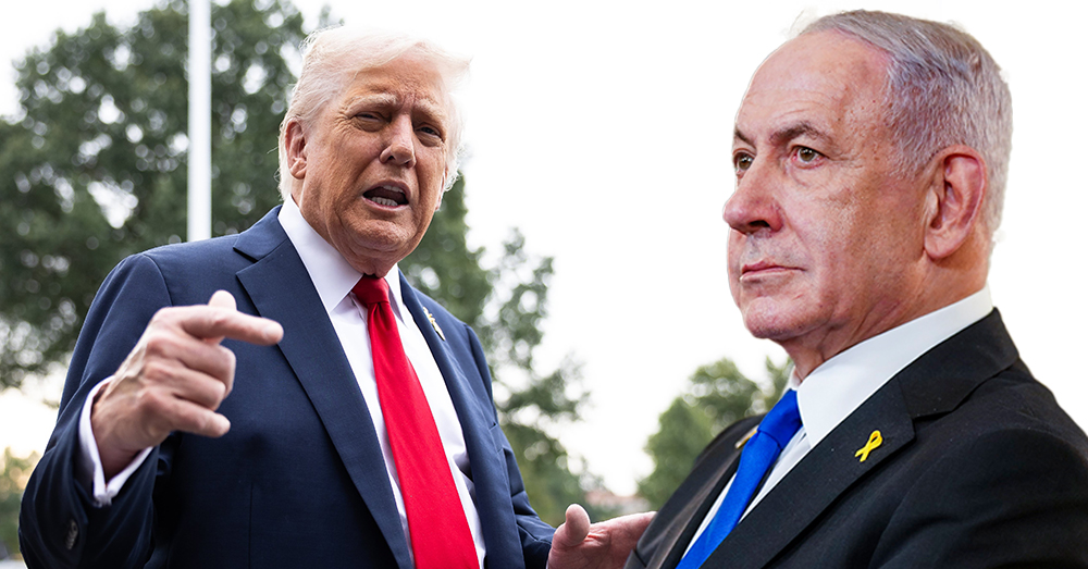Trump Gaza vrede - Trump heeft Netanyahu doen plooien. Foto Photonews