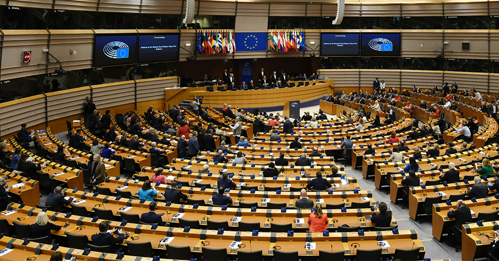 Europees Parlement rechts. Foto Shutterstock