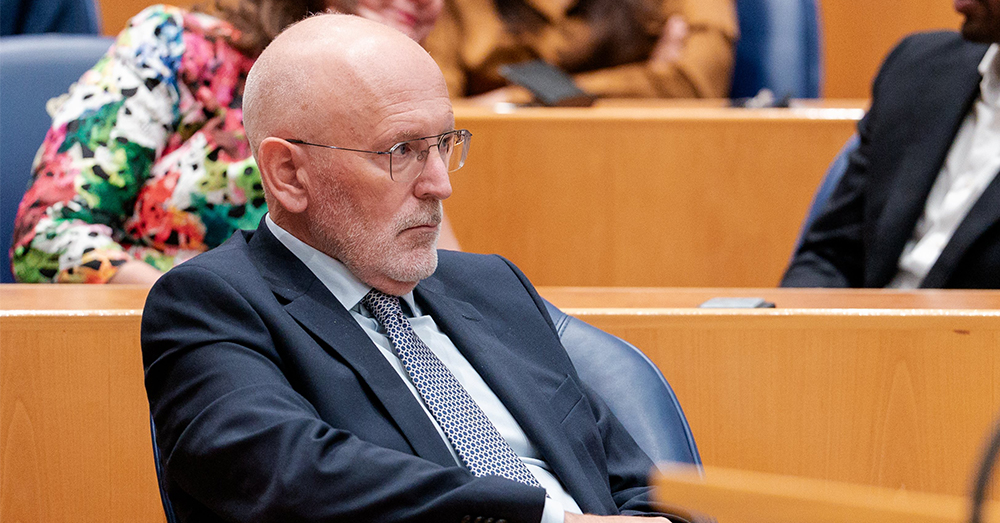 Frans Timmermans is betrokken bij het lobbyschandaal in het Europees Parlement (Photonews)
