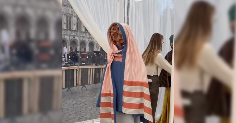 Brusselse kerststal is voortaan 'inclusief': stoffen figuren bevatten alle huidskleuren