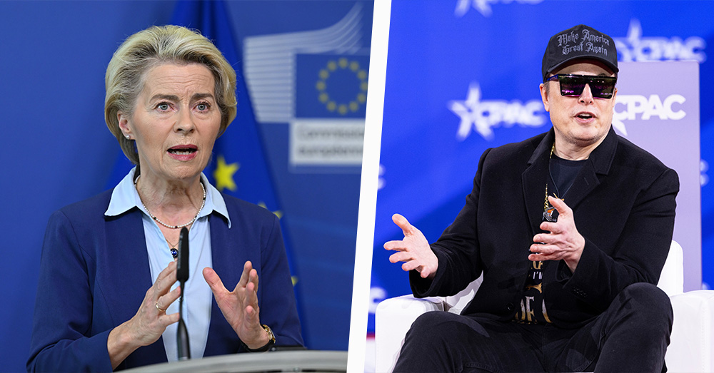 Musk trekt democratische legitimiteit Von der Leyen in twijfel