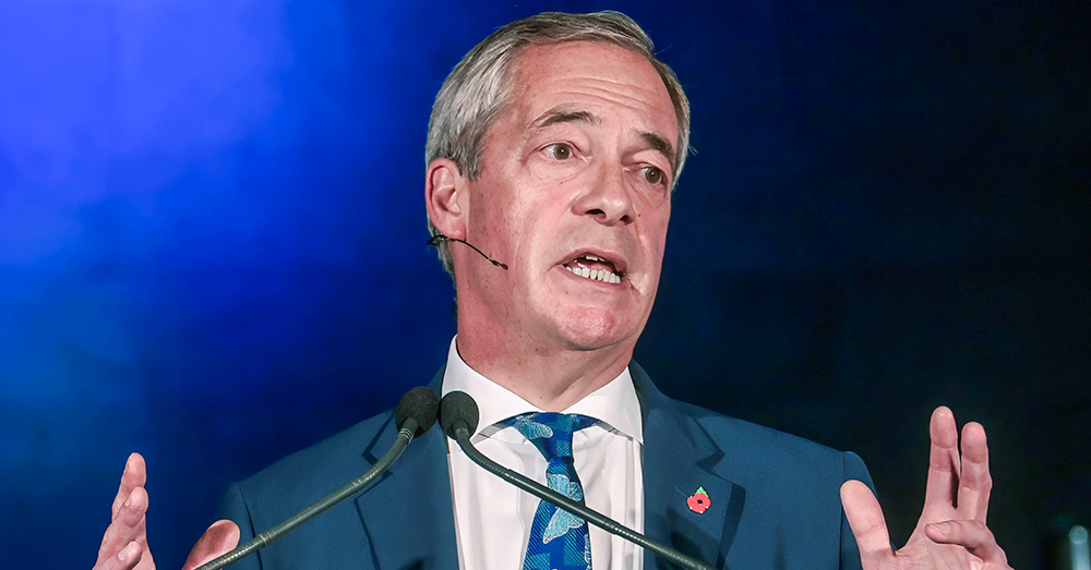 Nigel Farage van Reform UK (Photonews)