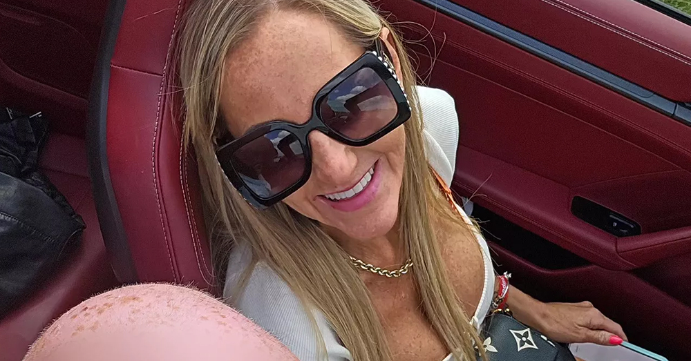 Sjoemelende Stefanie Sander (Facebook:Instagram)