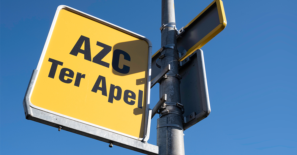 Asielcentrum asielaanvragen goedkeuring daling Nederland (Shutterstock)