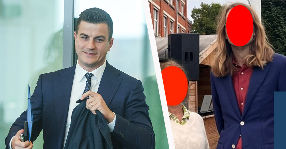 Non-binaire schooldirecteur dient klacht in tegen Dries Van Langenhove