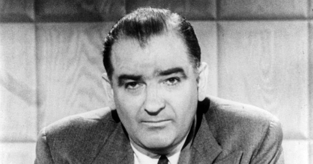 Joseph McCarthy trok fel van leer tegen de communisten