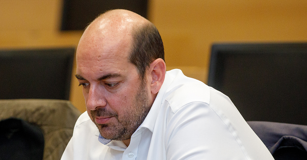 Mathieu Michel (MR) steunt het proces tegen Money Control bij het Grondwettelijk Hof (Belga)