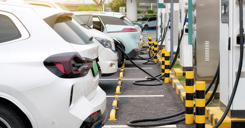 Terugval van verkoop elektrische wagens België (Shutterstock)