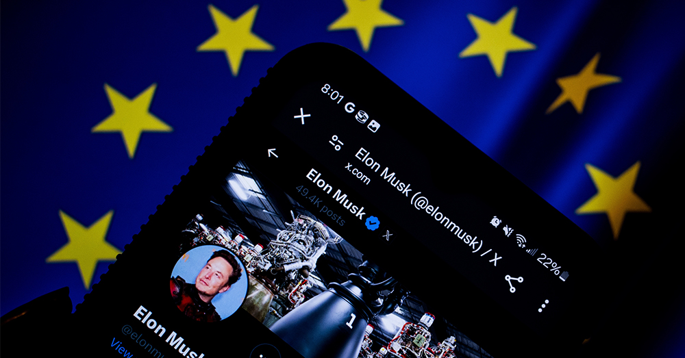 X krijgt een boete van de Europese Commissie (Shutterstock)