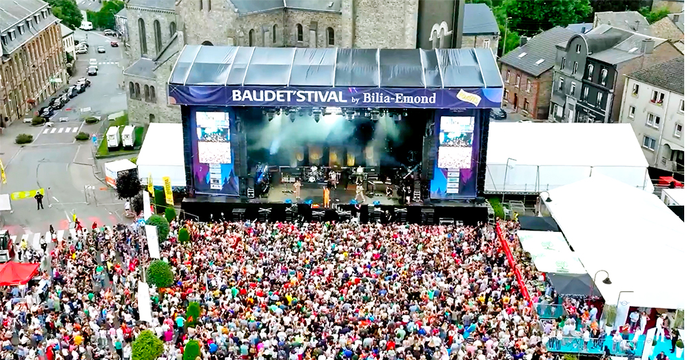 Beelden van het Baudet'stival dat de burgemeester van Bertrix mee organiseert (YouTube)