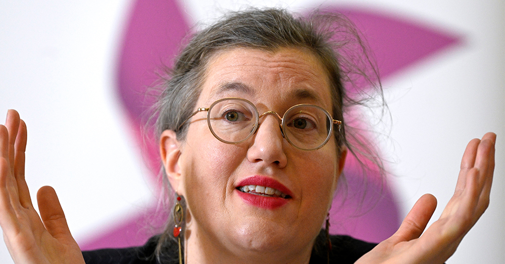 De Molenbeekse (afwezige) burgemeester Catherine Moureaux is het symbool van het Brusselse wanbeheer (Photonews)