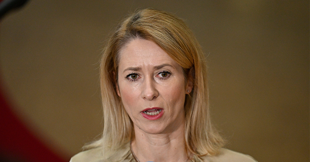 Kaja Kallas is een gevaar voor de Europese Unie (Photonews)