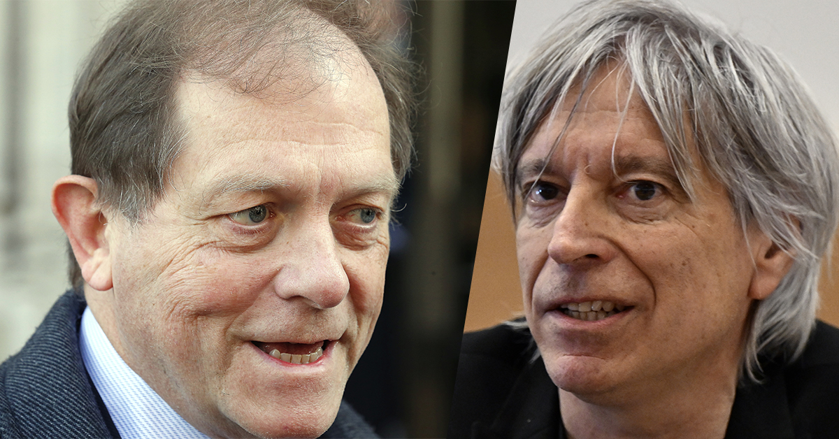 Rik Torfs dient Walter Van Steenbrugge van antwoord (Belga)