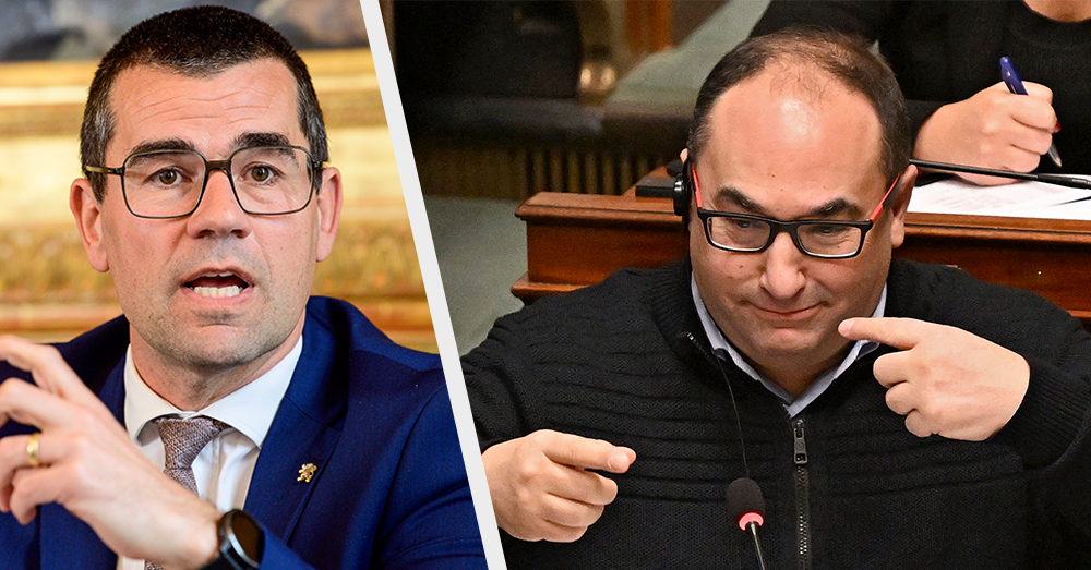 Sander Loones veegt Ahmed Laaouej de mantel uit over Brussel (Photonews)