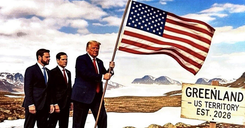 DIPLOMATIEKE VALIES. Hoe Trump van zijn Groenlandse ladder krijgen? 