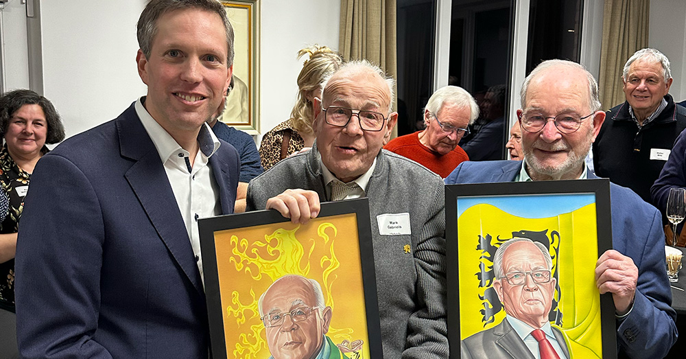 ’t Pallieterke eert 2 monumenten van Vlaamse Beweging met portret