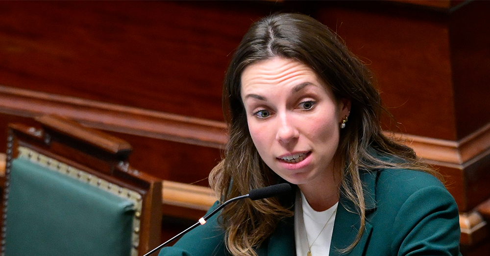 Burgemeester Eva Demesmaeker was kop van jut na haar uitspraken over 'olievlek Brussel' (Photonews)