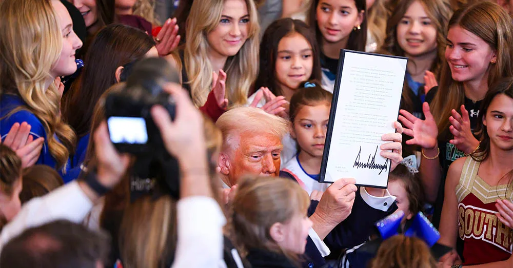 Door een besluit van Trump kunnen transvrouwen niet meer deelnemen aan vrouwencompetities (Shutterstock)