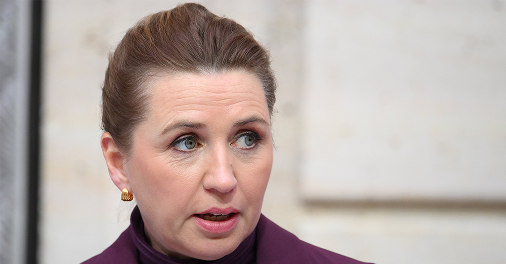 Frederiksen pleitte eerder al voor een versoepeling van de interpretatie van de mensenrechten. Foto Photonews