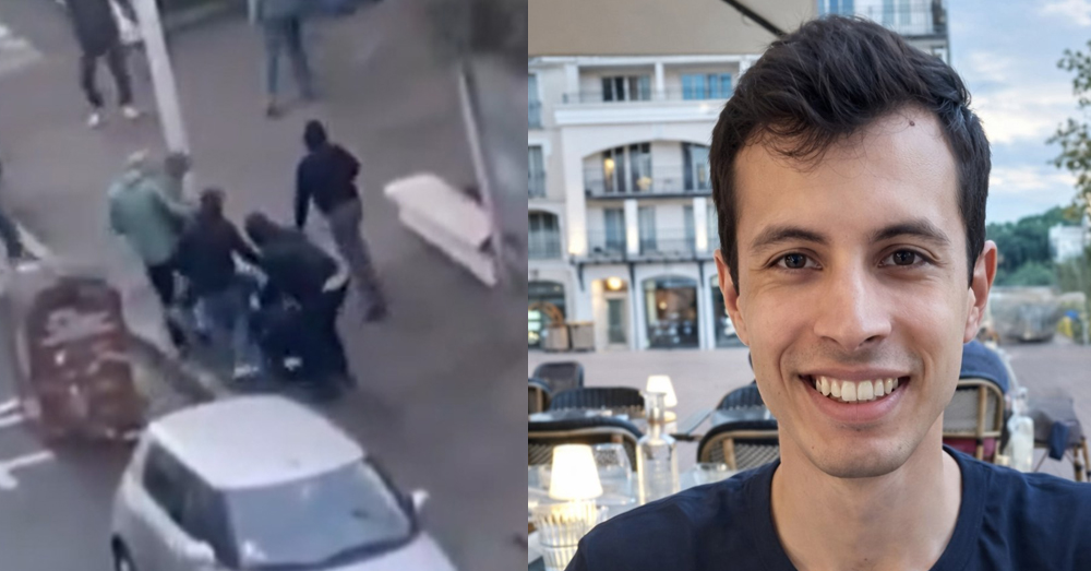 Quentin werd doodgeschopt door antifa