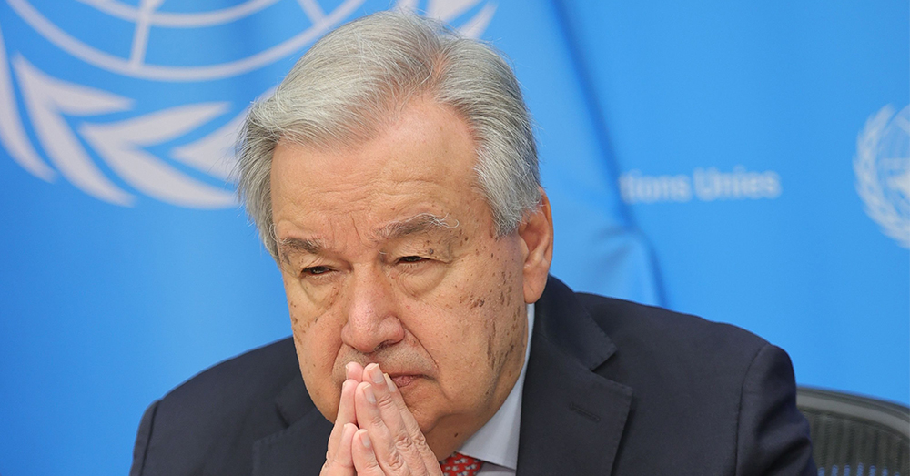 VN-topman Antonio Guterres (Photonews)