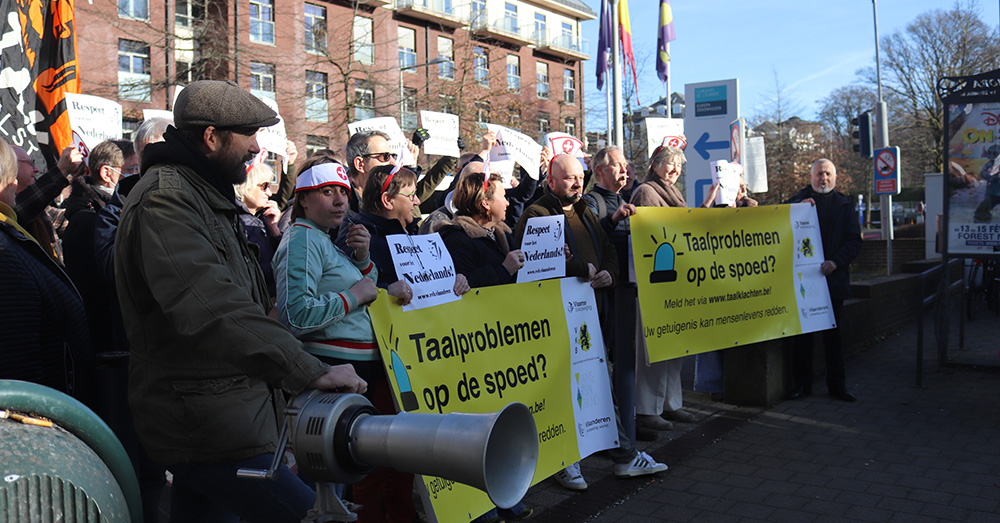 Vlaamse Volksbeweging voert actie tegen afschaffing 12-minutenregel