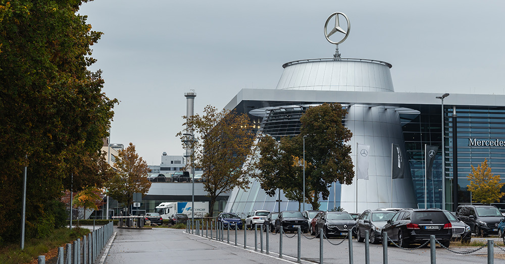 De Duitse socialisten verliezen in Baden-Württemberg, dat met Mercedes-Benz een belangrijke speler in de Duitse auto-industrie huisvest (Photonews)
