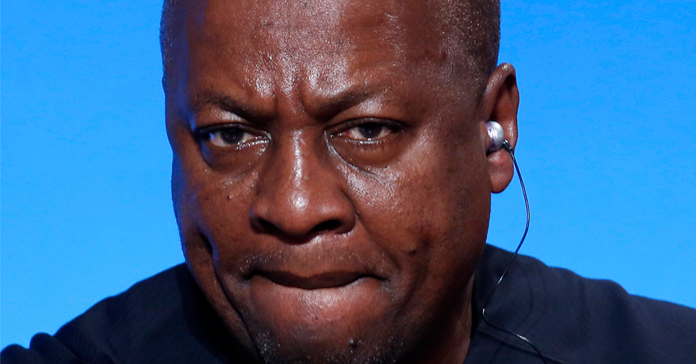 De Ghanese president John Mahama (Photonews)