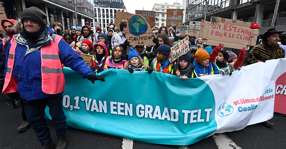 De grote klimaatmarsen waarvoor kinderen werden opgetrommeld zijn verleden tijd (Photonews)