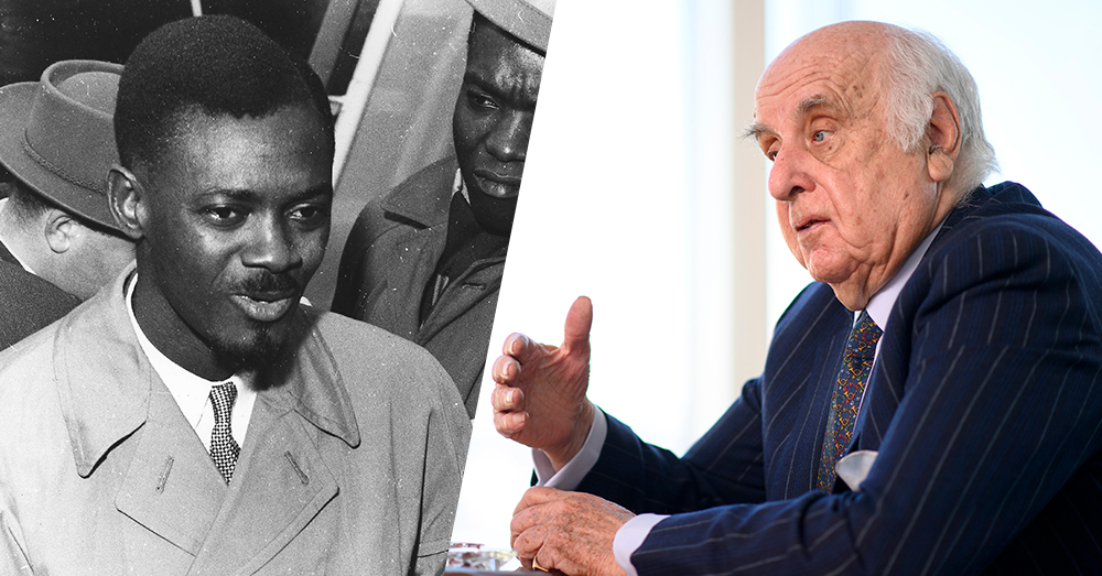 Etienne Davignon wordt doorverwezen voor zijn vermeende rol in de moord op Patrice Lumumba (Photonews)