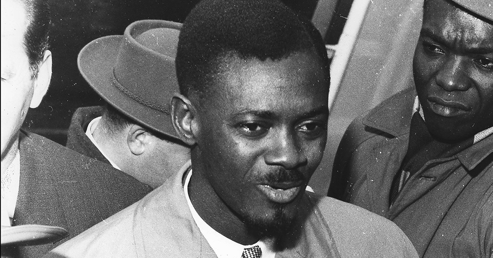 Lumumba Davignon moord schijnvertoning (Photonews)