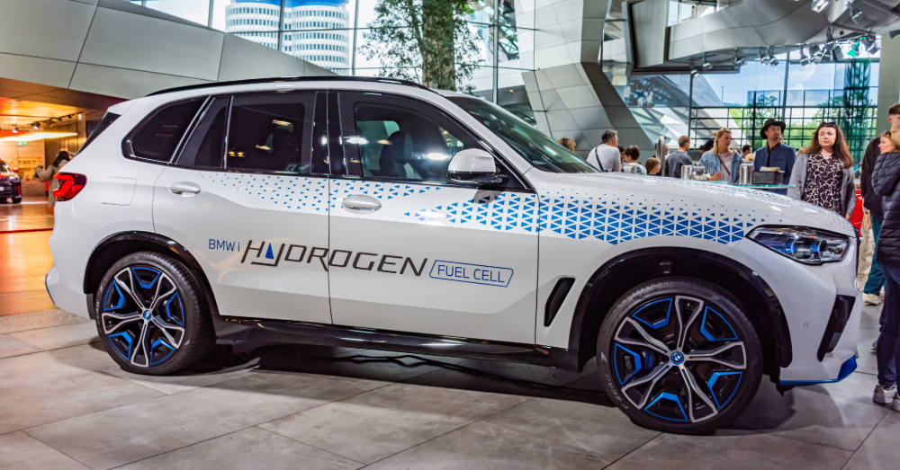 BMW iX5 op waterstof. Foto: Shutterstock