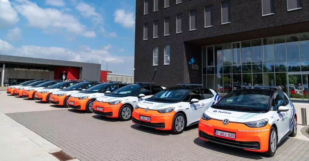 Elektrische politiewagen