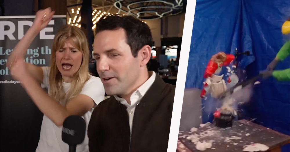 Studio Brussel-presentatoren slaan Mariabeeld kapot: “Zouden dat nooit doen met islamitisch of joods symbool”