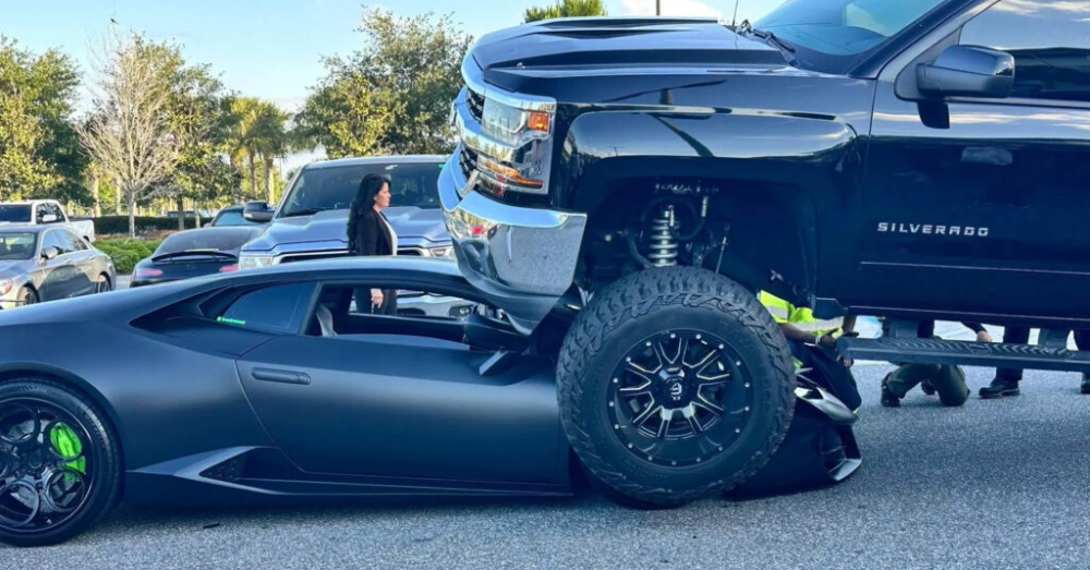 Hoogte auto's Lamborghini Chevrolet