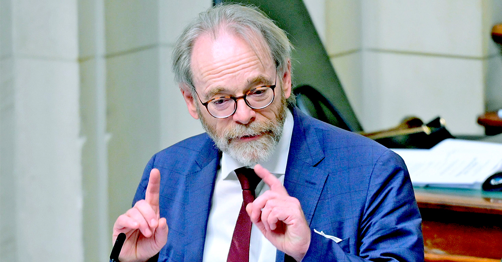 Peter De Roover pleit voor een kleiner parlement van 50 parlementsleden (Photonews)