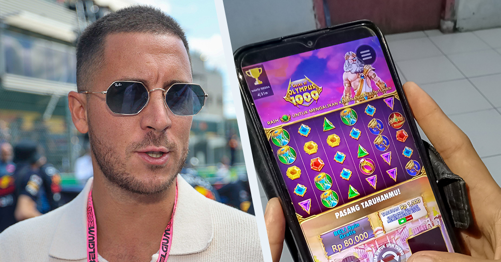 Dat Eden Hazard de nieuwe ambassadeur van de illegale goksite Stake wordt, is een teken van het falende Belgische kansspelbeleid (Photonews:Shutterstock)