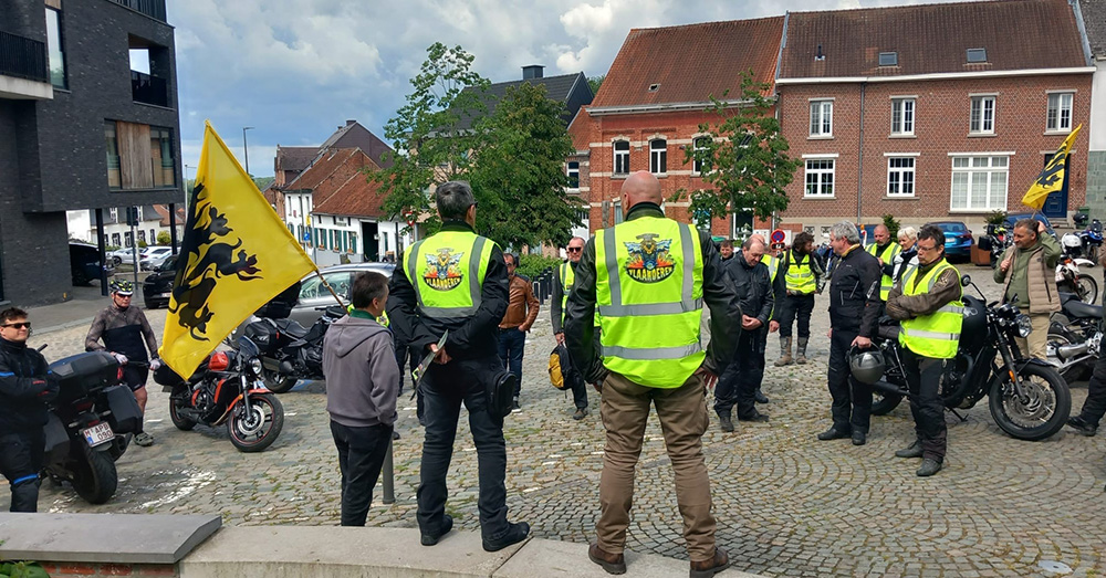 Motoren voor Vlaanderen organiseren geslaagde eerste protestactie