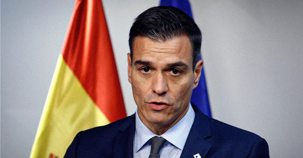Spaans premier Pedro Sánchez. Foto: Shutterstock