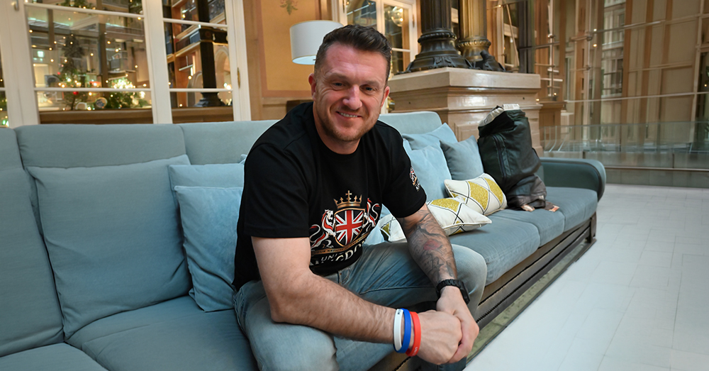 Tommy Robinson deel 3 (Foto Lode Goukens)