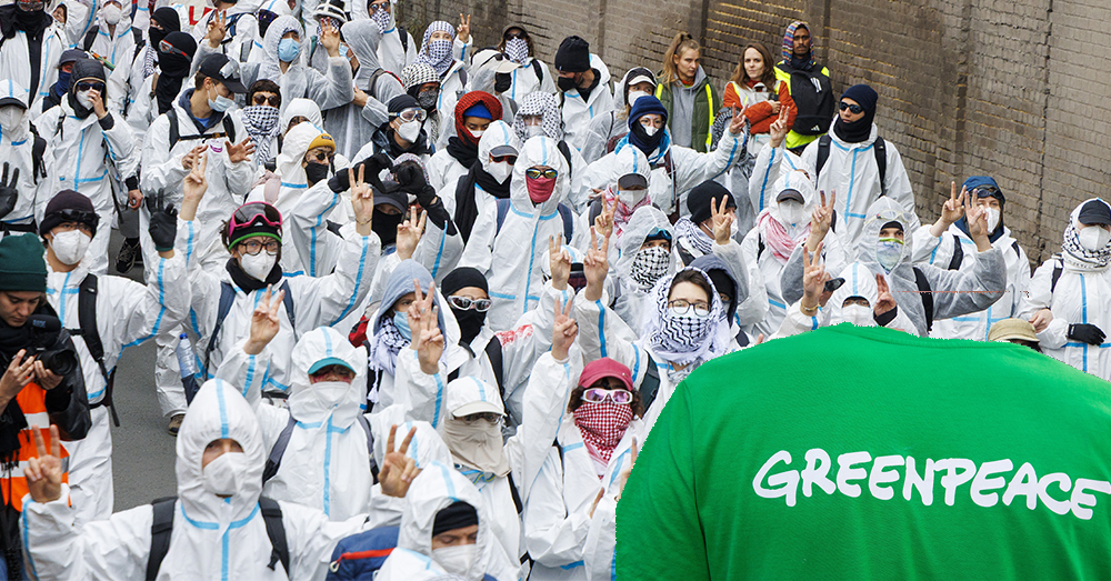 De domeinnaam van de website van Code Rood werd door Greenpeace geregistreerd (Shutterstock)