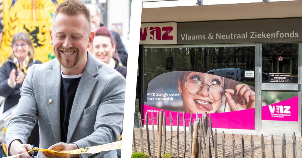 Michael Discart en het Vlaams & Neutraal Ziekenfonds. Foto: Shutterstock